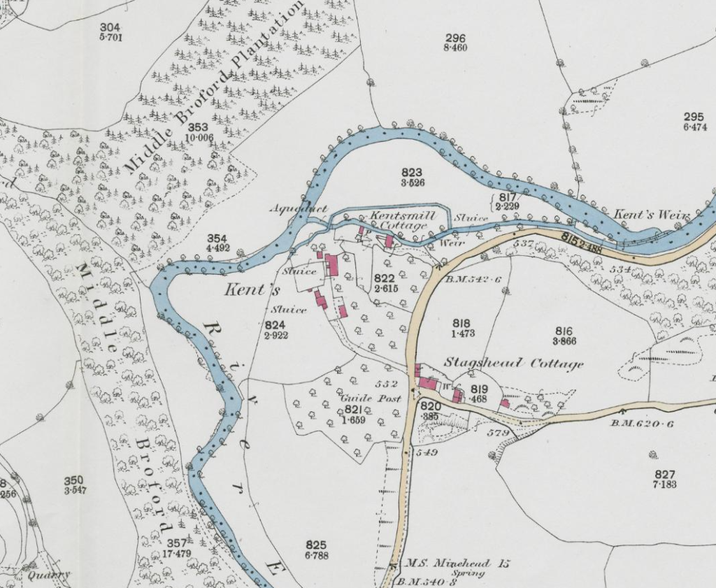 Kents Mill Map Early